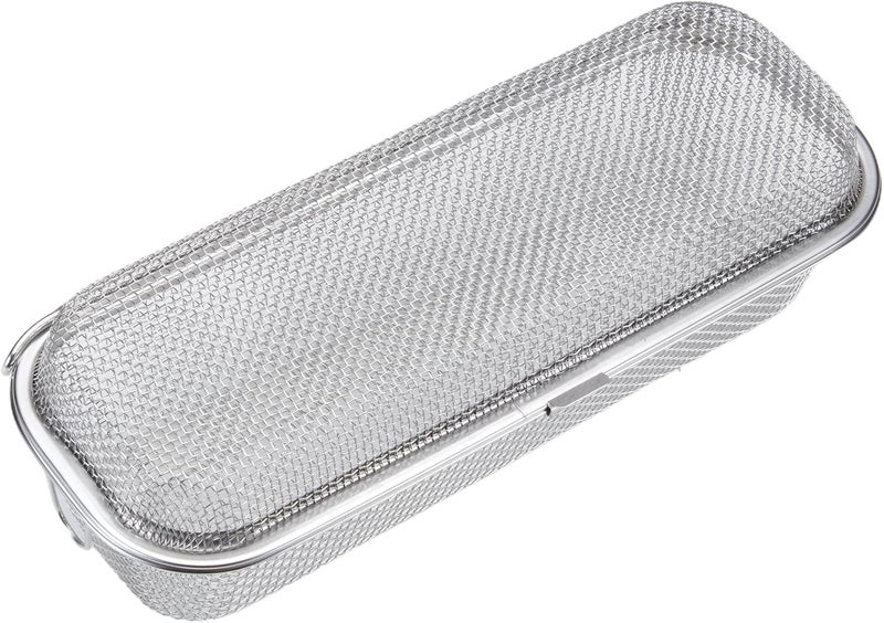 WHBDGP Dishwasher Basket,18/8 Stainless Steel Dishwasher Basket for Small Item,Replacement Fine Mesh Bottle Basket for Dishwasher for Chopstick Fruits,Scoops Cleaning (2025 Upgrade Dual-Tier Large) - Image 1